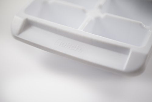 Classic Kitch Ice Tray hassle-free Release White Ice Cube Trays, 16