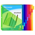 Smart Home 8-Tab Binder Dividers - Index Pockets Divider for Essentials