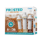 Vitamin-Infused Frosted Iced Coffee 6-Pack Variety Pack RAJT - Electrolyte Hydration Enhanced Taste Cartridges - Default Title