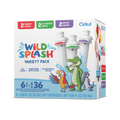Zero-Calorie Wild Splash 6-Pack Variety Pack 2TB7 - Sugar-Free Fruit Flavor Cartridge Refill - Default Title