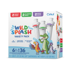 Zero-Calorie Wild Splash 6-Pack Variety Pack 2TB7 - Sugar-Free Fruit Flavor Cartridge Refill - Default Title