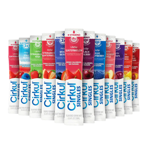 Natural Fruit Flavored 24-Pack  Singles Variety Bundle GXPG - Zero-Calorie Multi-Flavor Sip Pods for Water Bottle - Default Title