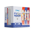 Natural Fruit Flavored FitSip 6-Pack Variety Pack HE3H - Sugar-Free Fruit Flavor Cartridge Refill Detail