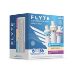 Zero-Calorie Flyte 6-Pack Variety Pack MMZB - Vitamin-Infused Natural Refreshing Flavor Core Detail