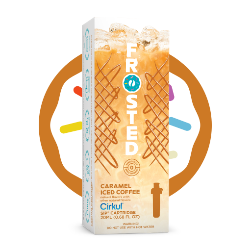 Sugar-Free Frosted Caramel Iced Coffee 9HCZ - Electrolyte Hydration Enhanced Taste Cartridges - Default Title