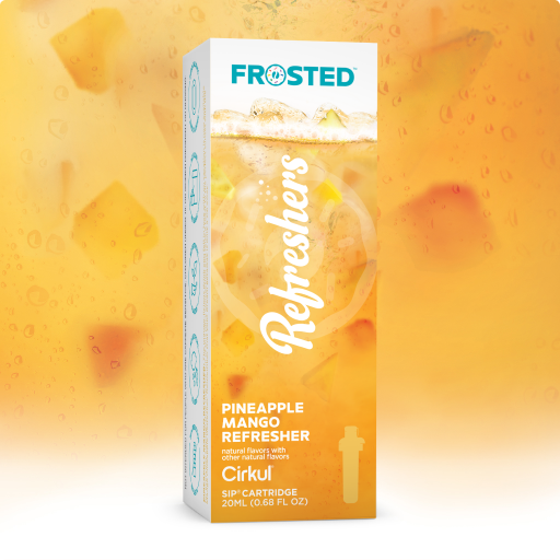 Refreshing Electrolyte Frosted Pineapple Mango Refresher DCGF - Zero-Calorie Multi-Flavor Sip Pods for Water Bottle - Default Title