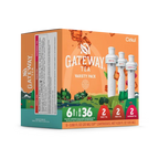 Natural Fruit Flavored Gateway Tea 6-Pack Variety Pack HM0F - Vitamin-Infused Natural Refreshing Flavor Core Detail