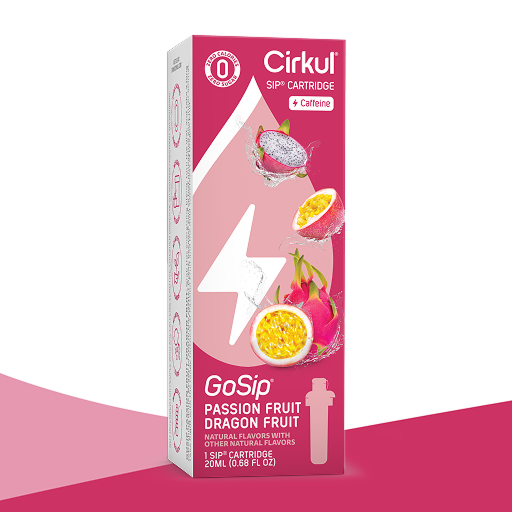 Natural Fruit Flavored GoSip Passion Fruit Dragon Fruit CWFH - Sugar-Free Fruit Flavor Cartridge Refill - Default Title
