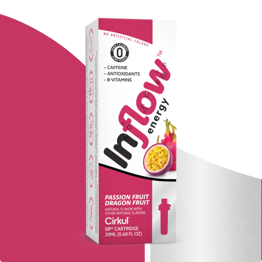 Vitamin-Infused Inflow Energy Passion Fruit Dragon Fruit WSDJ - Electrolyte Hydration Enhanced Taste Cartridges - Default Title