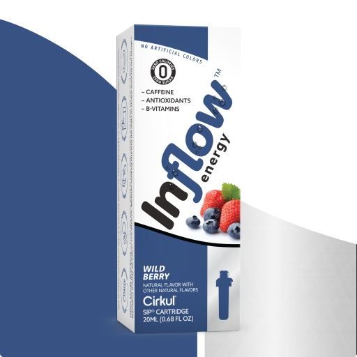 Sugar-Free Inflow Energy Wild Berry VQ6U - Vitamin-Infused Natural Refreshing Flavor Core - Default Title