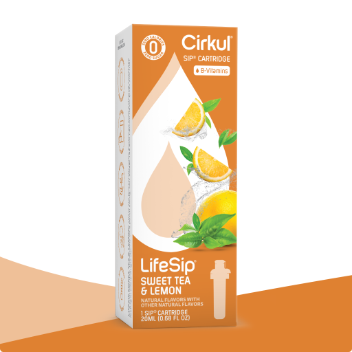 Vitamin-Infused LifeSip Sweet Tea & Lemon U4J6 - Electrolyte Hydration Enhanced Taste Cartridges - Default Title