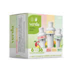Refreshing Electrolyte Verda 6-Pack Variety Pack CT2I - Vitamin-Infused Natural Refreshing Flavor Core Detail