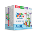 Zero-Calorie Wild Splash 6-Pack Variety Pack 2TB7 - Sugar-Free Fruit Flavor Cartridge Refill Detail